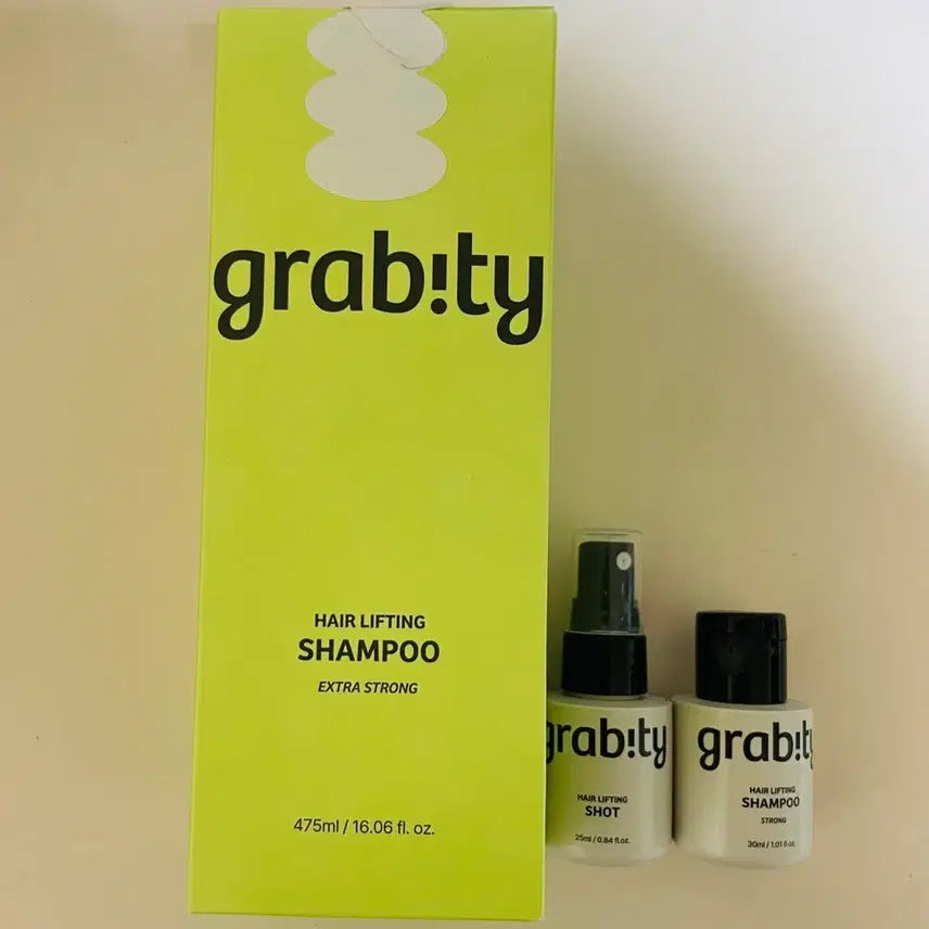 [BUNJANG] Gravity Hair Lifting Shampoo Extra Strong 475ml with Sample / 그래비티 헤어리프팅 샴푸 엑스트라 스트롱 475ml + 샘플