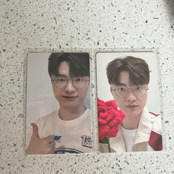 [BUNJANG] T1 Faker Lucky T1 Photocard Bundle Set / 티원 페이커 럭키티원 2장 일괄