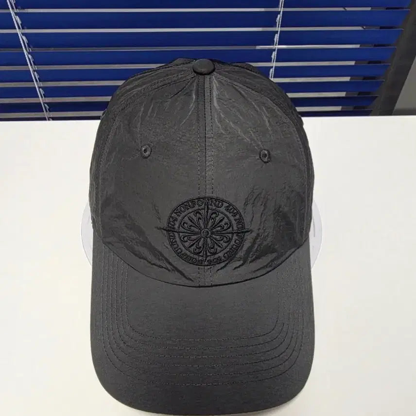 [BUNJANG] Nonfound Metal Nylon Symbol Ball Cap Charcoal Grey / [새제품/L] 논파운드 메탈 나일론 심볼 볼캡, 챠콜그레이
