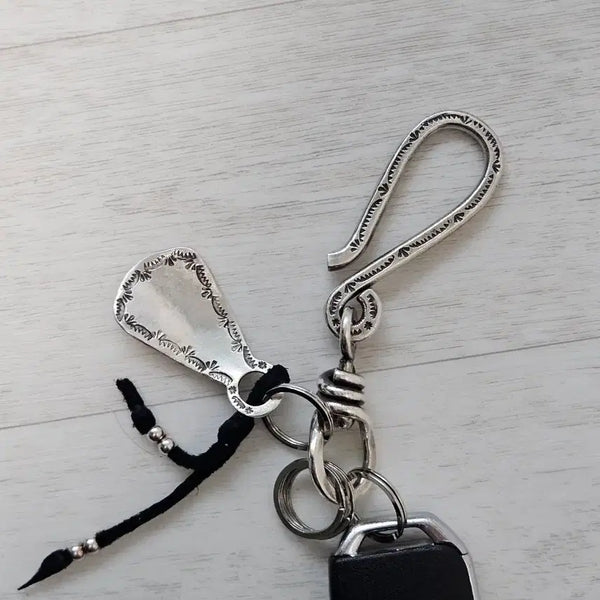 [BUNJANG] 353 Special Crafting Silver Keyring Set / 삼오세공 실버 키링세트