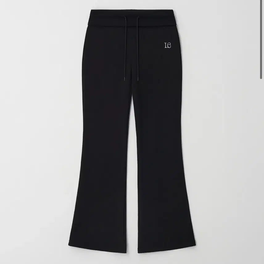 [BUNJANG] Letterand LE Fold-Detail Sweatpants (Black) / 레터앤 letterand LE Fold-Detail Sweatpants (Black)