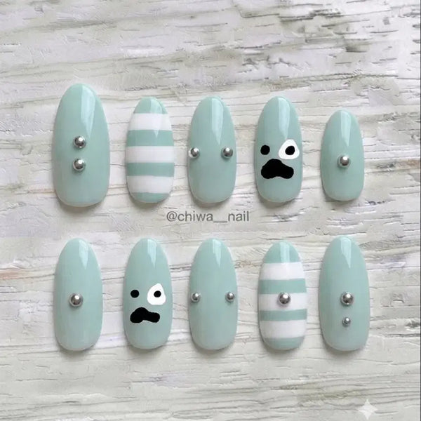 [BUNJANG] Custom Handcrafted Nail Tips - Cortis Ball Core / 주문제작 코르티스볼 코어 수제네일팁