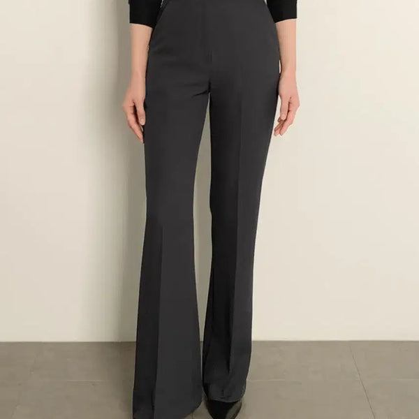 [BUNJANG] Saesak Rosenheim Relaxed Flare Trousers Warm Charcoal Bootcut Long Length / 사색 로젠하임 릴렉스드-플레어 트라우저 웜 차콜 부츠컷 롱기장 새상품