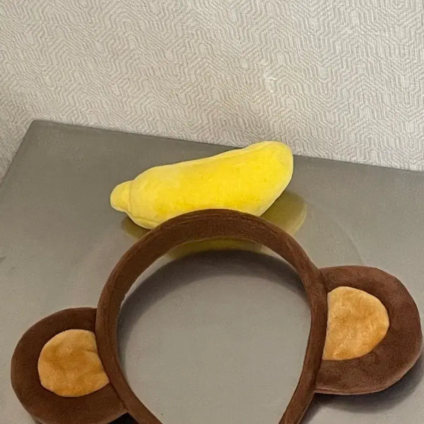 [BUNJANG] Banana Monkey Headband / 롯데월드 바나나 원숭이 머리띠