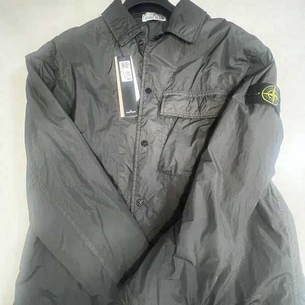 [BUNJANG] Stone Island Crinkle Labs Overshirt PrimaLoft L / 26SS /L/ 스톤 아일랜드 크링클랩스 오버셔츠 프리마로프트 L