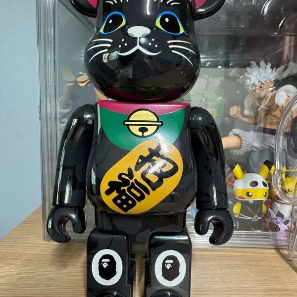 [BUNJANG] BAPE x Medicom Toy BAPE • Bearbrick Manekineko 400% Black / 가격 내림 베이프 베어브릭 마네키네코 400% 판매