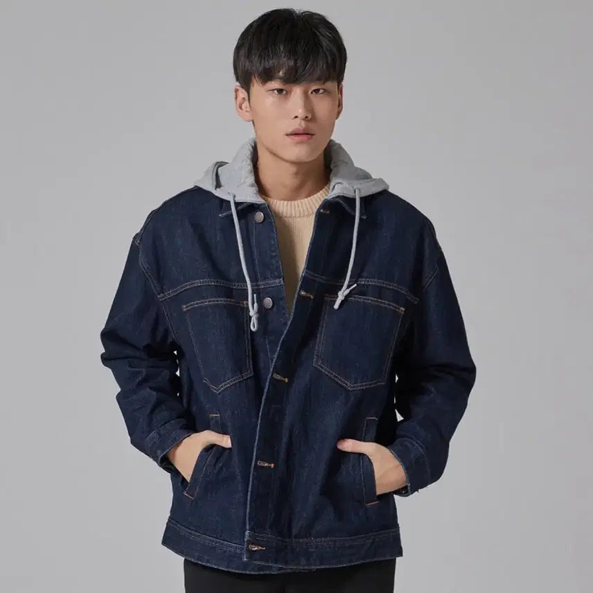 [BUNJANG] Denim Hooded Jacket / 후드 청자켓 데님자켓