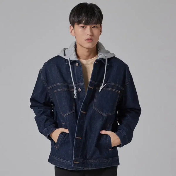 [BUNJANG] Denim Hooded Jacket / 후드 청자켓 데님자켓