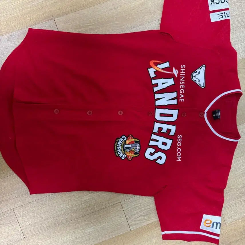 [BUNJANG] SSG Landers 2023 Park Sung Han Baseball Jersey (M) / SSG 랜더스 23 유니폼 박성한 M
