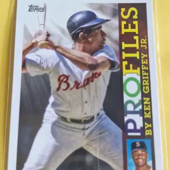 [BUNJANG] MLB Atlanta Braves Hank Aaron Legend Card / MLB 아틀란타 레전드 핸크 아론 카드