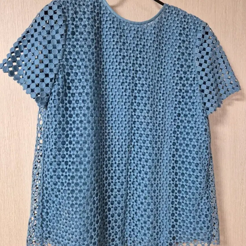 [BUNJANG] Tory Burch Punching Embroidery Lace Blouse Size 2 / 토리버치 펀칭 자수 블라우스 펀칭레이스 2 사이즈