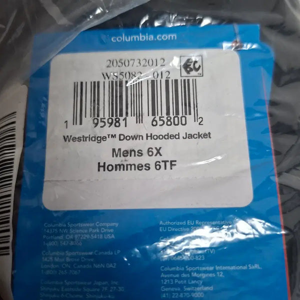 [BUNJANG] Columbia Westridge Hooded Down Jacket 6XL / columbia westridge hooded 다운자켓 6X