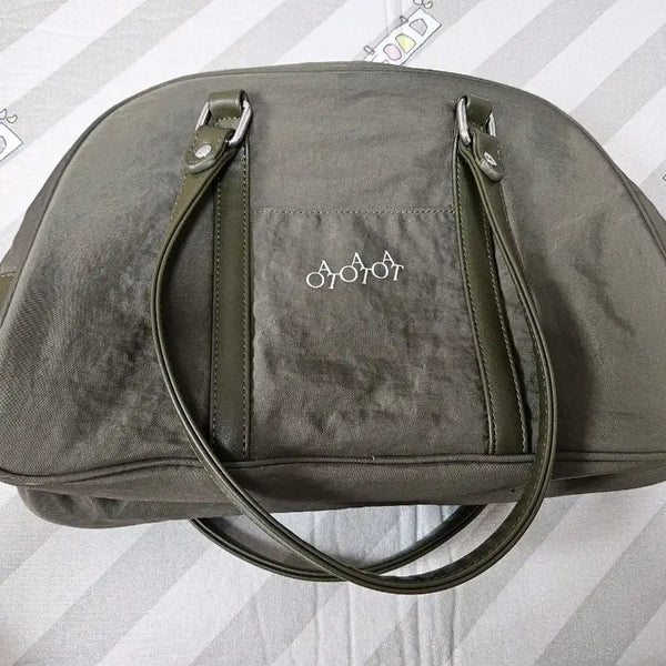 [BUNJANG] 98°C Oat Nylon Shoulder Bag Khaki / 98도씨 oat 나일론 숄더백 카키색
