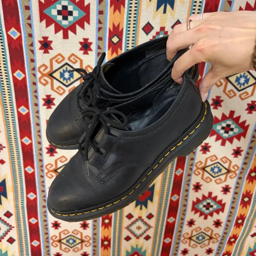 [BUNJANG] Dr. Martens 3-Hole Black Loafers 260mm / 닥터마틴 3홀 블랙 로퍼 260mm