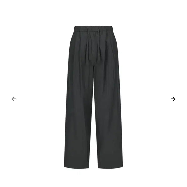 [BUNJANG] Amomento 26ss Drawstring Pants Charcoal M / [새상품] 아모멘토 26ss 드로우스트링 팬츠 차콜 m