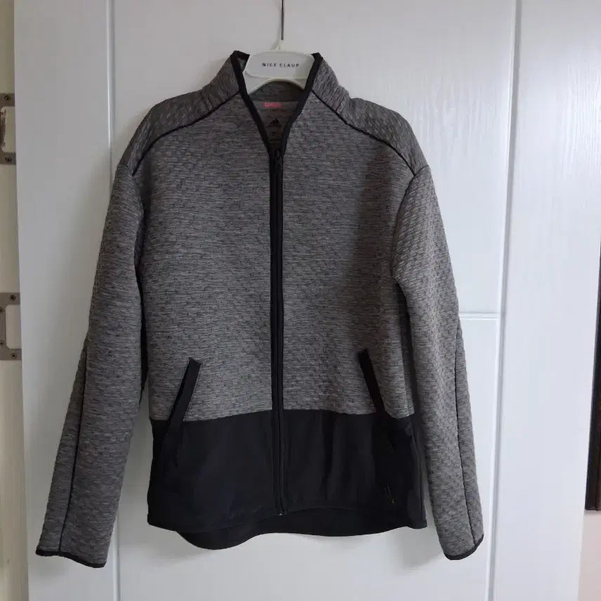 [BUNJANG] Adidas Training Zip-Up Jacket Grey / 아디다스 트레이닝 집업 자켓 회색
