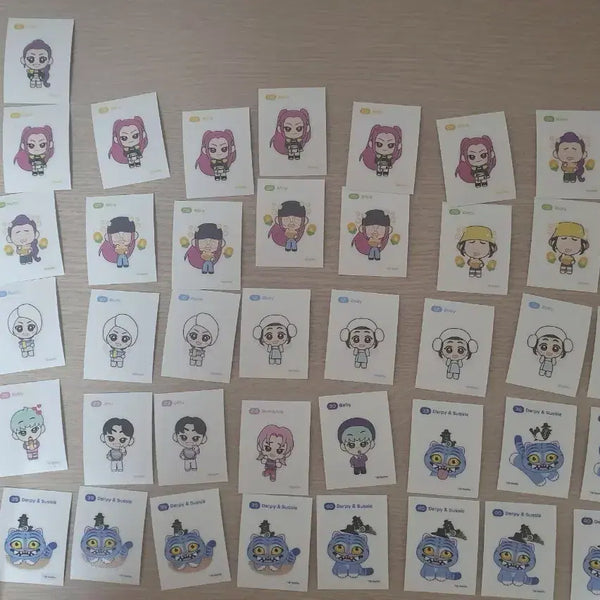 [BUNJANG] KDECON Popup Sticker Bundle Set / 케데헌 팝업 띠부씰 일괄 팝니다