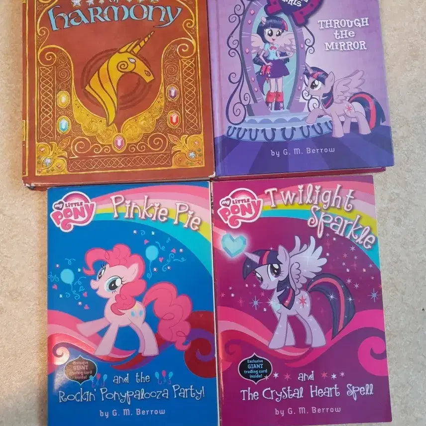[BUNJANG] My Little Pony Book Bundle: The Elements of Harmony & More / [희귀]일괄 마이리틀포니 책 4권 the elements of harmony 등