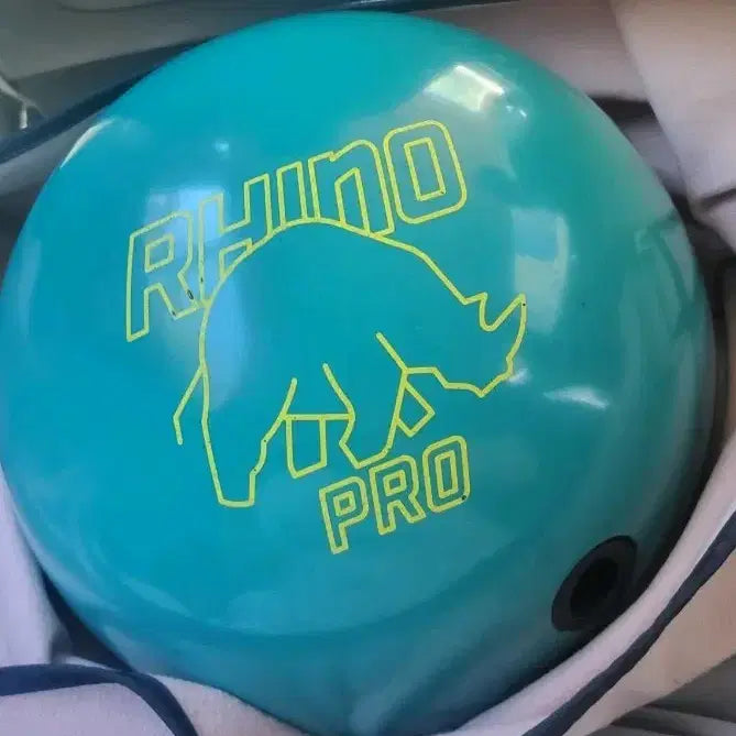 [BUNJANG] Brunswick Teal Rhino Pro Bowling Ball 15 lbs / 브런스윅 틸 라이노 프로 볼링공 15파운드