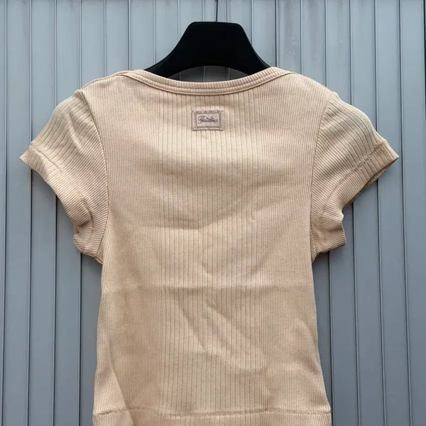 [BUNJANG] Jean Paul Gaultier Logo Patch Baby Fit T-Shirt / (새상품)장폴고티에 26SS Logo Patch Baby Tee 크롭티
