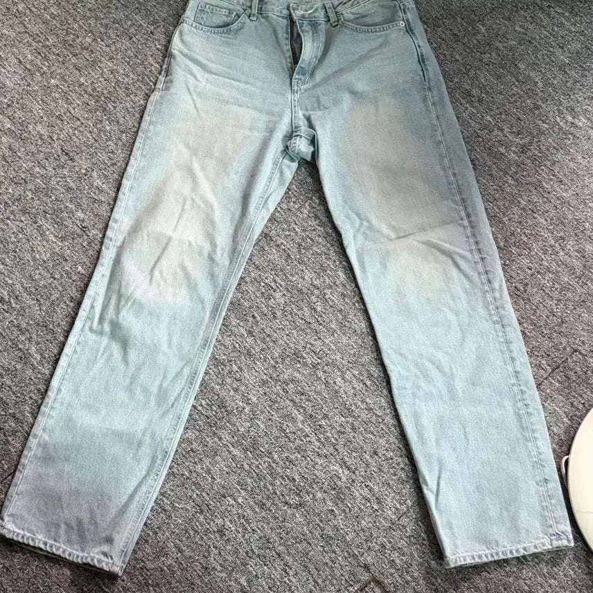[BUNJANG] Branded Industry Light Wash Denim Pants / 브랜디드 인더스트리 연청 데님 팬츠