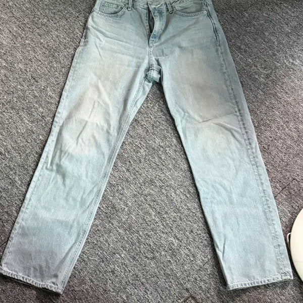 [BUNJANG] Branded Industry Light Wash Denim Pants / 브랜디드 인더스트리 연청 데님 팬츠