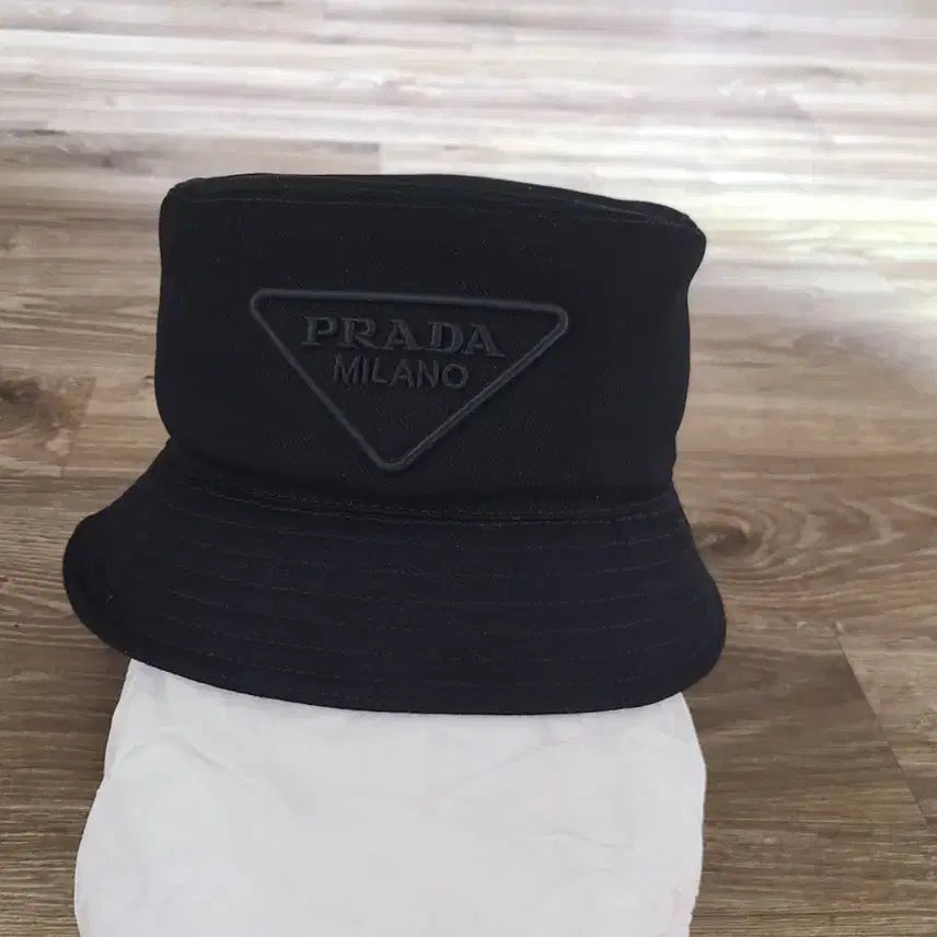 [BUNJANG] Prada Cotton Bucket Hat Cap / 새 상품급)프라다 버킷햇 볼캡모자