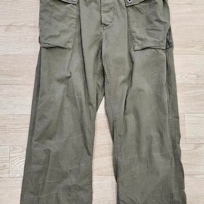 [BUNJANG] Polo Ralph Lauren Herringbone P44 Utility Fatigue Pants (34x32) / 폴로 랄프로렌 퍼티그 팬츠 34X32 사이즈 새상품급