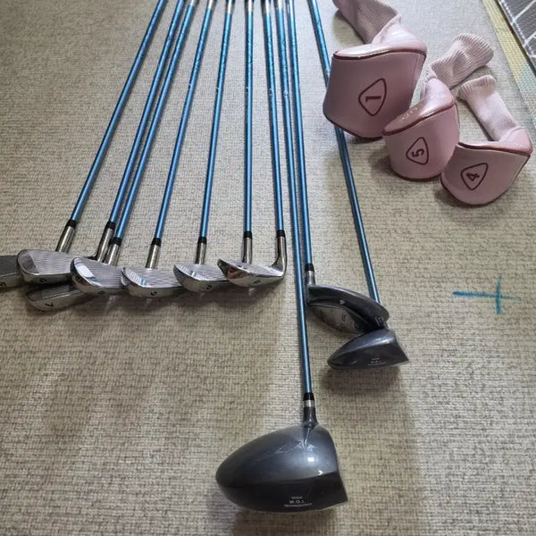 [BUNJANG] Top Flite Tour Edition Full Set Golf Clubs with Driver, Woods, Irons, and Covers / 여성 골프채채 탑플라이트(Top Flite) 브랜드의 투어 에디션(Tour Edition) 풀세트 드라이버 우드 아이언 커버 포함
