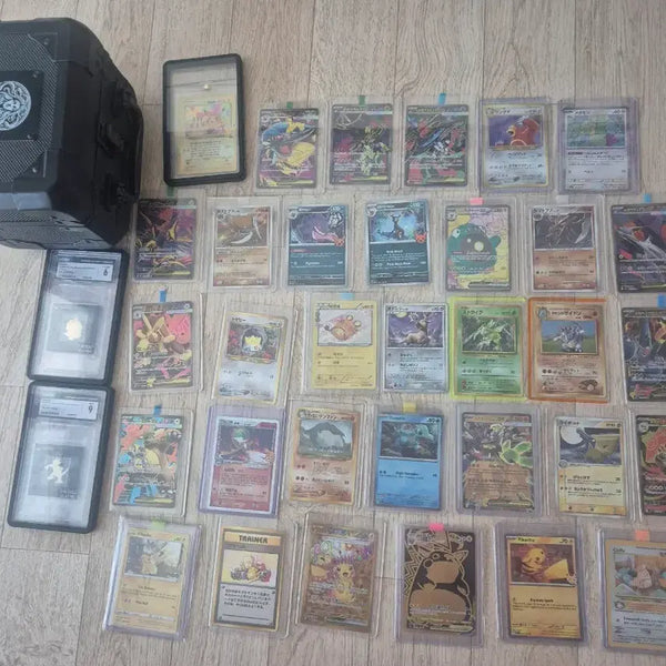 [BUNJANG] Pokemon Card Storage Set / (카드보관용세트.잉어킹 프로모서비스입니다)포카접어요 전체다했서. 40~50예상하고있습니다