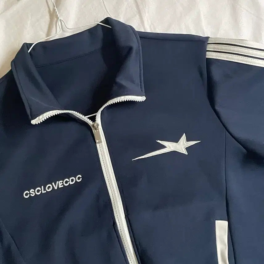 [BUNJANG] Nuov Track Top Navy / 누아브 트랙탑 네이비