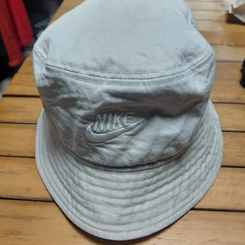 [BUNJANG] Nike Bucket Hat Light Grey / 나이키 버킷햇 라이트그레이