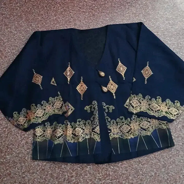 [BUNJANG] Men's Traditional Embroidered Blouse / 남성전통 의상 자수 블라우스
