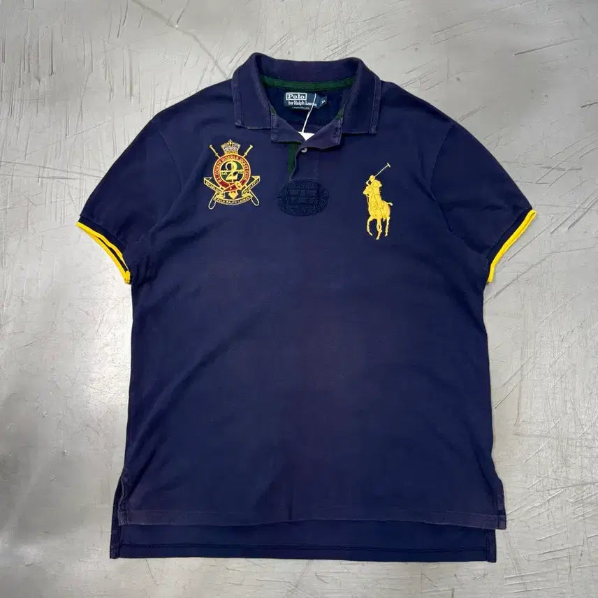 [BUNJANG] Polo Ralph Lauren Big Pony Pique Polo Shirt XL / 폴로 빅포니 카라티