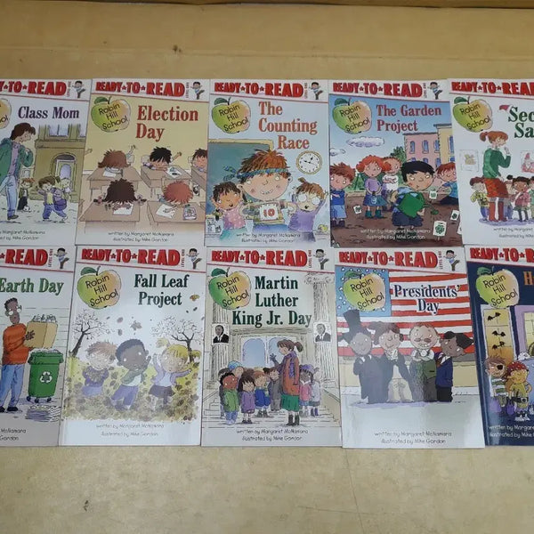 [BUNJANG] Simon Spotlight Ready-to-Read Level One: Robin Hill School (10 Books) / Simon Spotlight Ready-to-Read Level one (Robin Hill School)