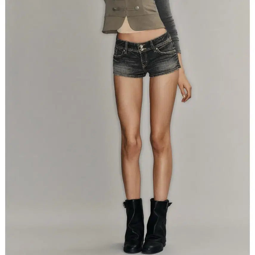 [BUNJANG] ZARA TRF Low Rise Denim Mini Shorts / TRF 로우라이즈 데님 미니 쇼츠 사이즈 교환