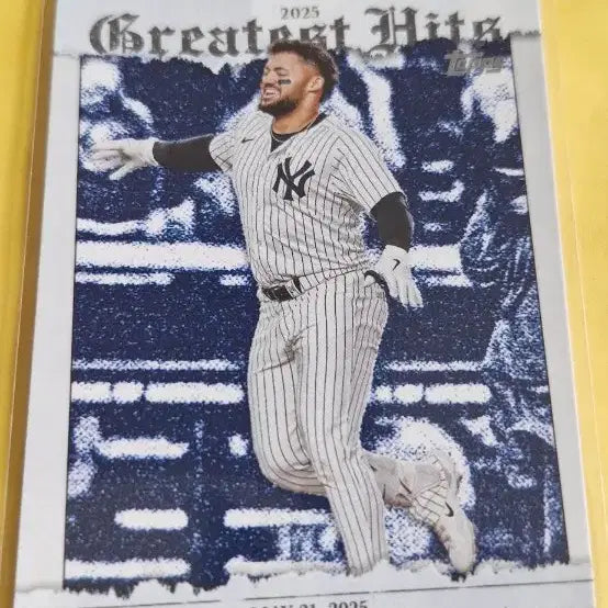 [BUNJANG] New York Yankees Jasson Dominguez Greatest Hits Card / MLB 양키스 재슨 도밍게즈 그레이티스트 힛 카드