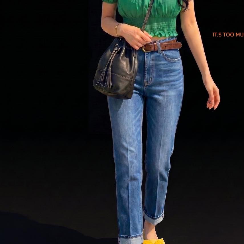 [BUNJANG] Vintage Washed Straight Leg Jeans - Waist 26 / Q225 리청바지구제청바지샵 허리26 여자청바지  여성빈티지데님연청 중청일자