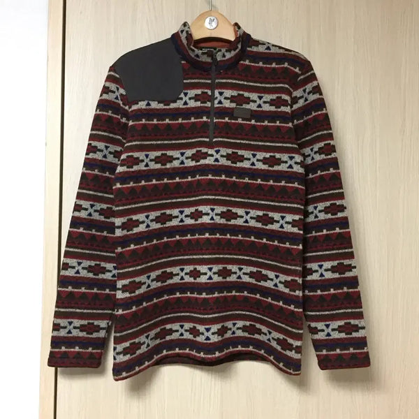 [BUNJANG] Westwood Knit Zip-Up Top / Westwood 웨스트우드 니트 집업 상의
