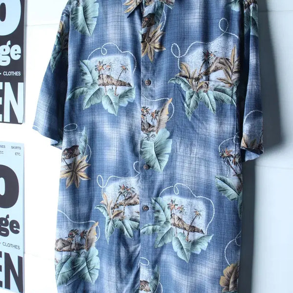 [BUNJANG] Batik Bay 90s USA Short Sleeve Polo T-Shirt L-XL / (L-XL) 바틱베이 반팔 카라 티셔츠 USA 90S년대-H36255