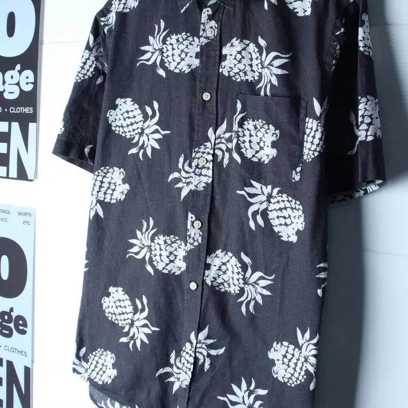 [BUNJANG] H&M USA Short Sleeve Collar T-Shirt / (S-M) 에이치앤엠 반팔 카라 티셔츠 USA 셔츠 남방-H36263