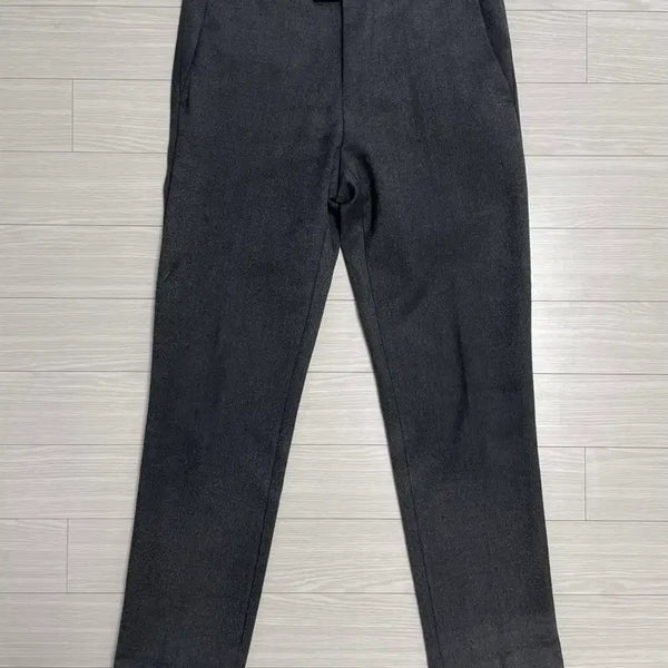 [BUNJANG] Wonderplace Charcoal Wool Slacks (Size M) / 원더플레이스 차콜 모직 슬랙스