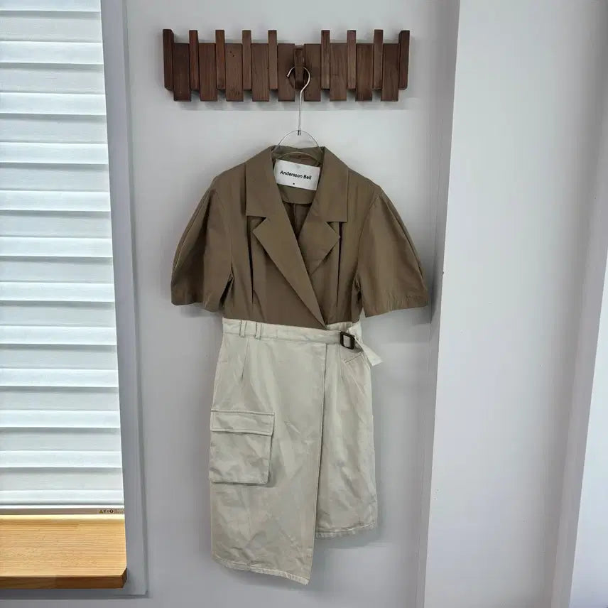 [BUNJANG] Andersson Bell Short Sleeve Wrap Dress / 앤더슨벨 반팔 랩 원피스