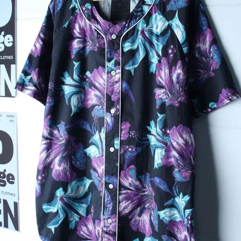 [BUNJANG] Onthebay Half-Sleeve Collar T-Shirt USA Shirt (XL-3XL) / (XL-3XL) 온더베이 반팔 카라 티셔츠 USA 셔츠-H36270