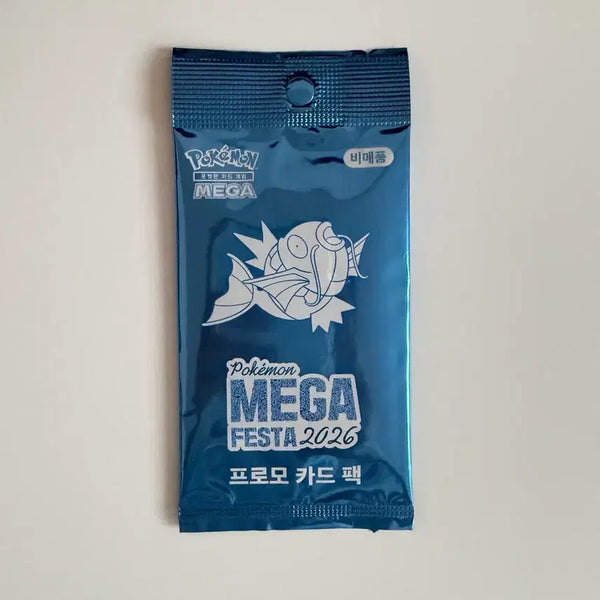 [BUNJANG] Pokemon Mega Festa 2026 Promo Magikarp Card Pack (Sealed) / 포켓몬 프로모 잉어킹 카드팩 미개봉