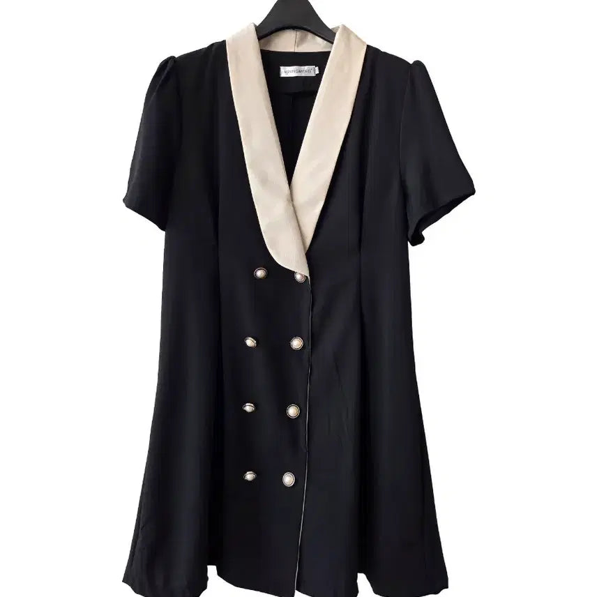 [BUNJANG] Black Jacket Style Mini Dress / 55/블랙 자켓형 미니원피스