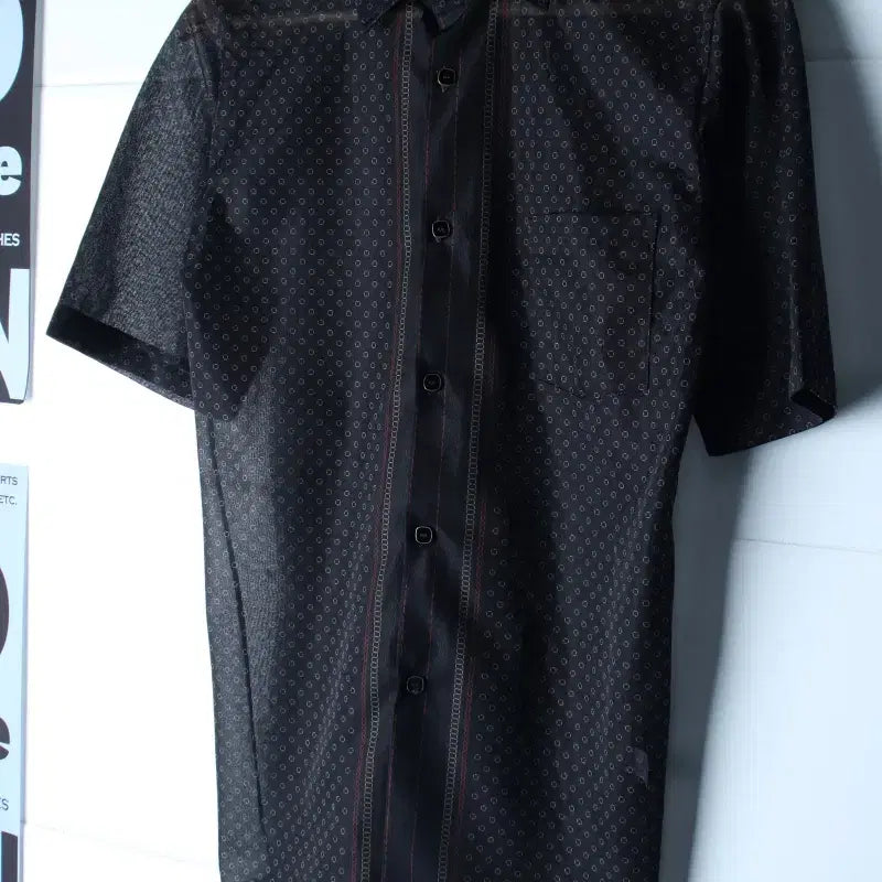 [BUNJANG] Henesy 90s Short Sleeve Polo T-Shirt / (M) 헤네시 반팔 카라 티셔츠 90S 년대 셔츠 남방-H36272
