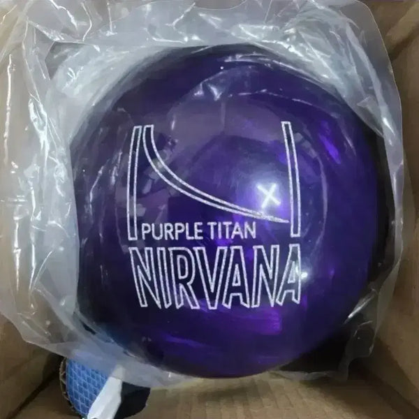[BUNJANG] Brunswick Nirvana Purple Titan 15lb Bowling Ball / 택배무료 15.0파운드 공인구 브런스윅 너바나 퍼플 타이탄 새볼링공