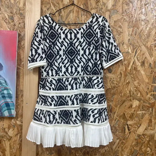 [BUNJANG] Geometric Pattern Midi Dress / 원피스66