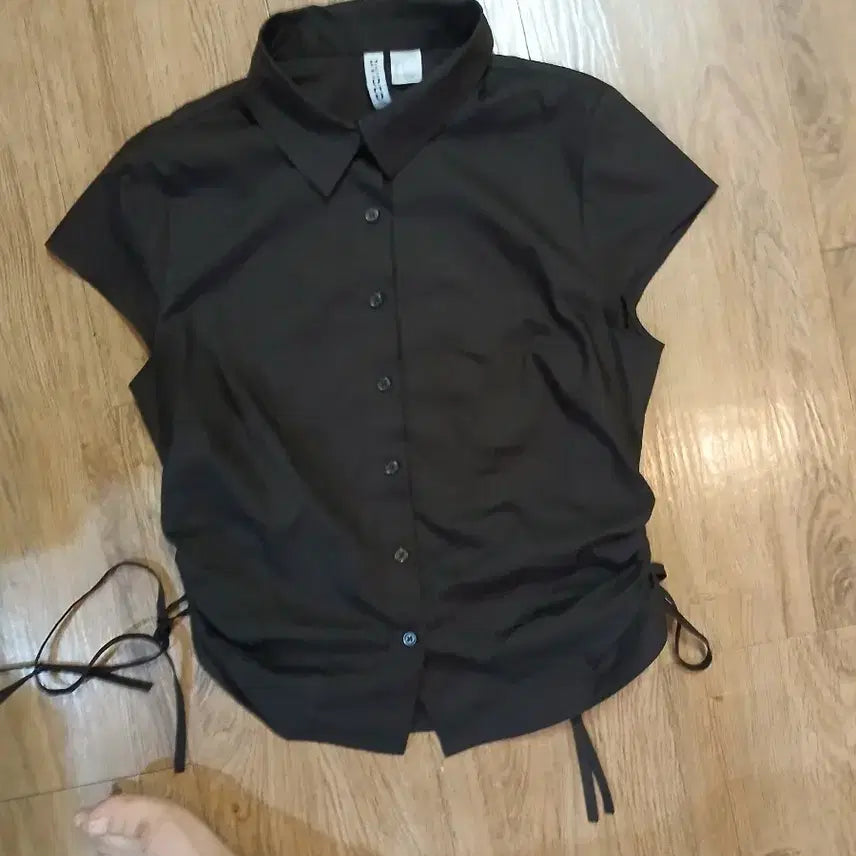 [BUNJANG] Chocolate Brown Summer Shirt / 여름 셔츠/초코브라운s사이즈